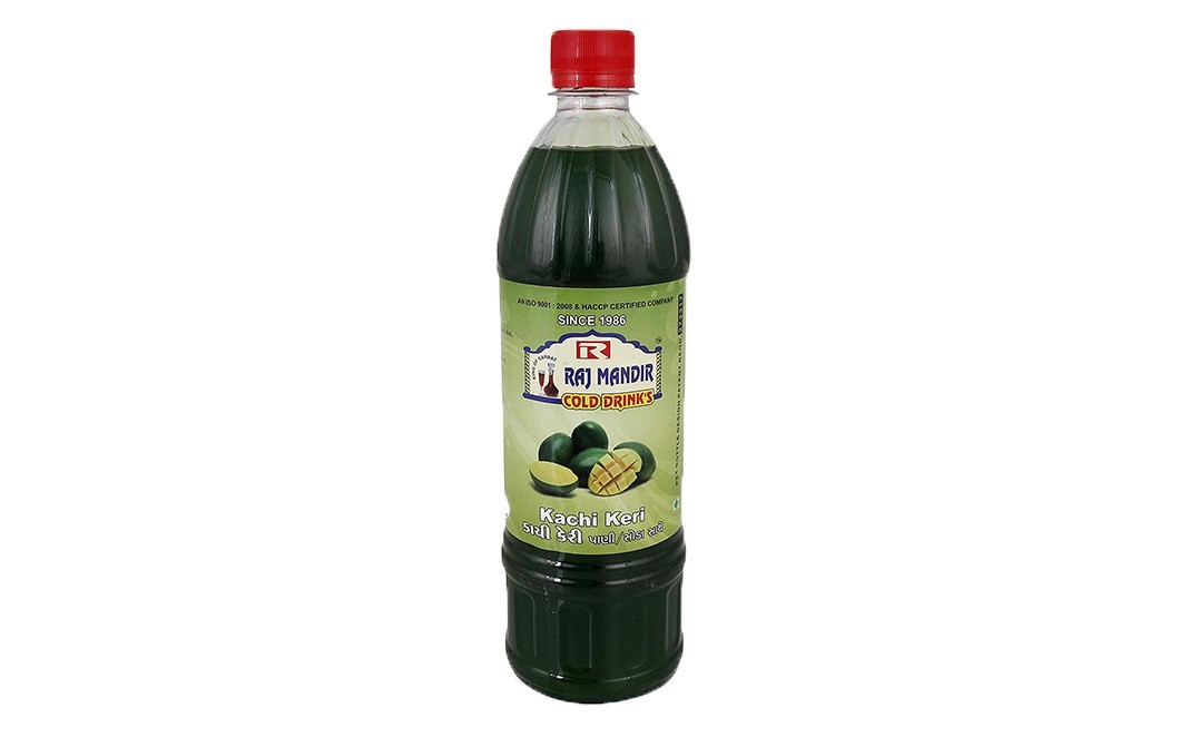 Raj Mandir Kachi Keri Syrup    Plastic Bottle  750 millilitre